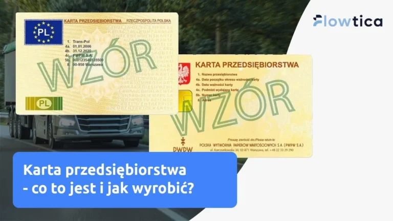 Karta przedsiębiorstwa - co to jest i jak ją uzyskać?